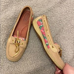 Flowered Sperrys